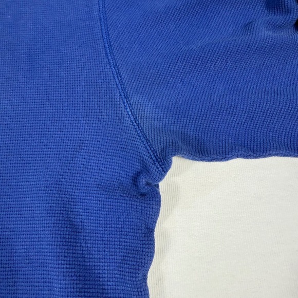 Polo‎ Ralph Lauren Mens XL Blue Long Sleeve Sleepwear Pajama Top Thermal - Picture 9 of 11